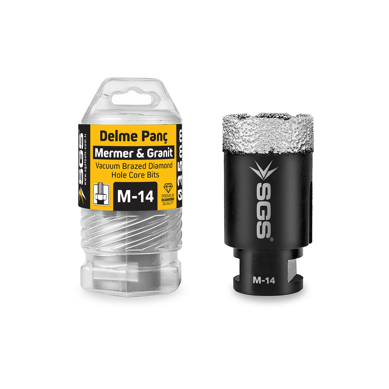 MERMER & GRANİT DELME PANÇ M14 - 40 MM